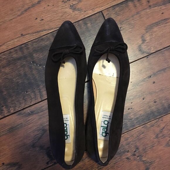Shoes - Galo(Made in Italy) Bow Flats Sz 39